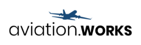 Jobbörse aviation works Logo